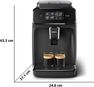 Philips EP1200/00 Series 1200 Espressomachine Mat Zwart
