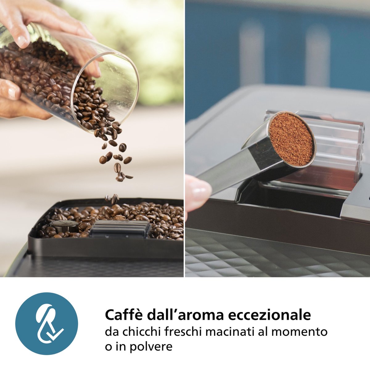 Philips EP2221/40 2200 Serie Espressomachine Zwart RVS