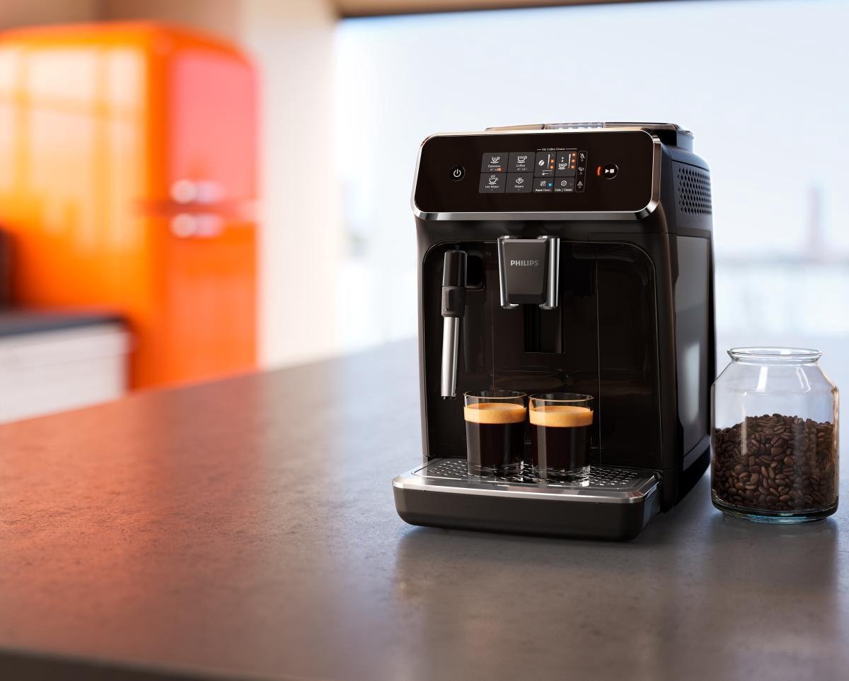 Philips EP2221/40 2200 Serie Espressomachine Zwart RVS