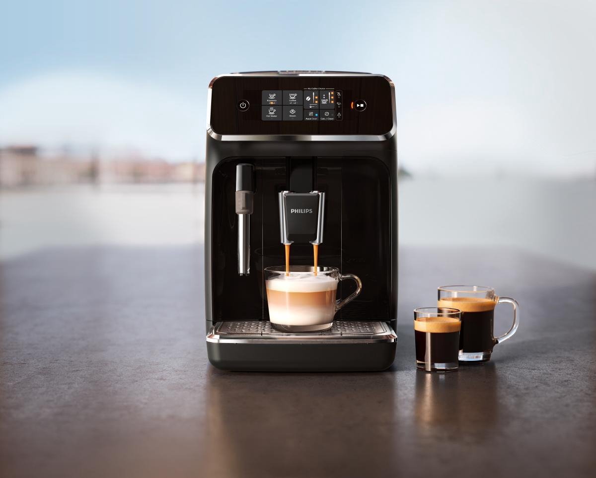 Philips EP2221/40 2200 Serie Espressomachine Zwart RVS
