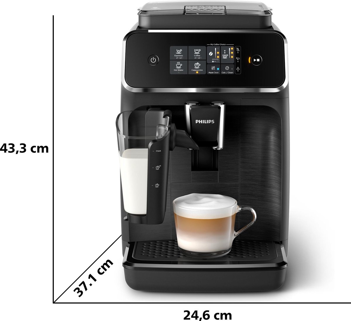 Philips EP2230/10 LatteGo 2200 Serie Espressomachine Zwart