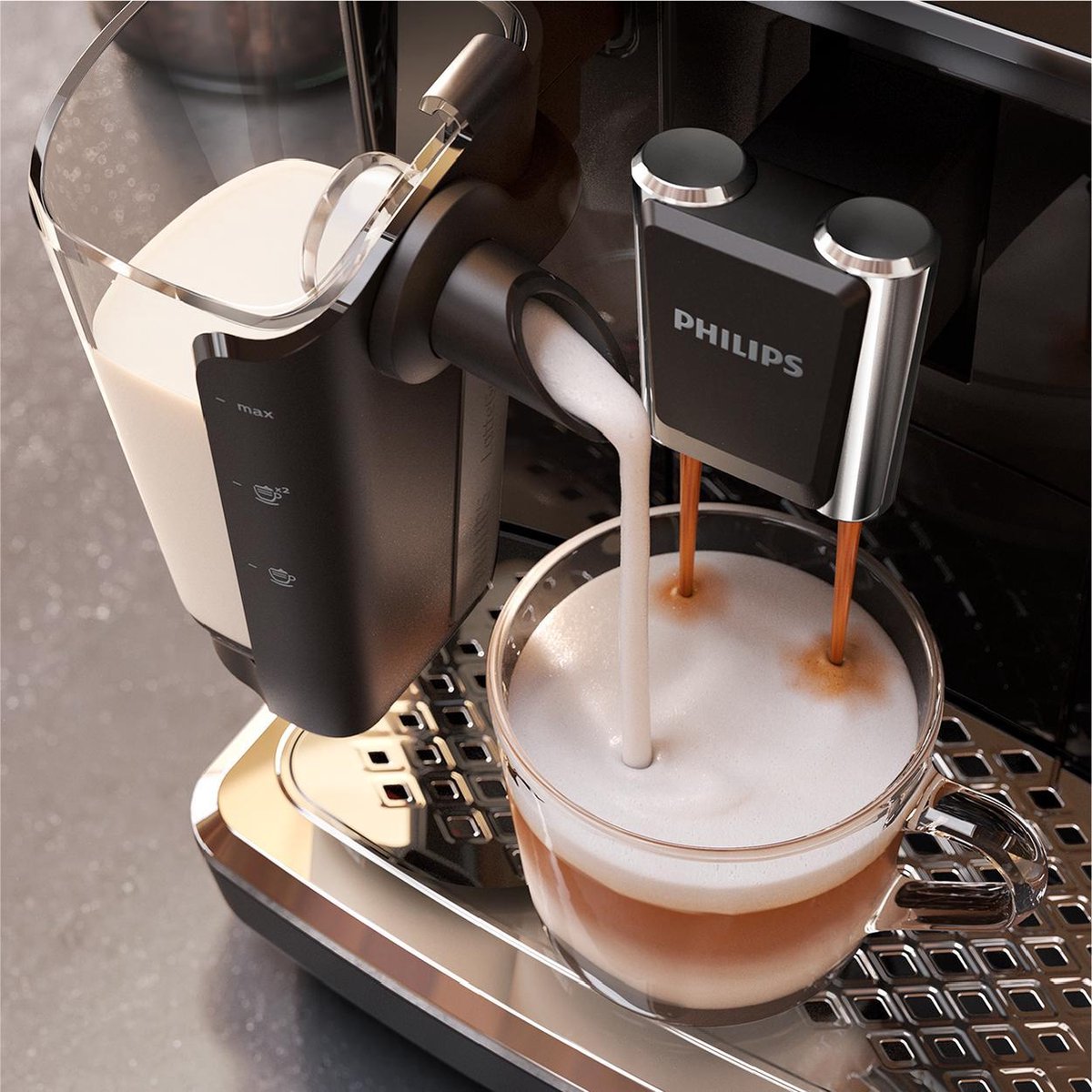 Philips EP2230/10 LatteGo 2200 Serie Espressomachine Zwart