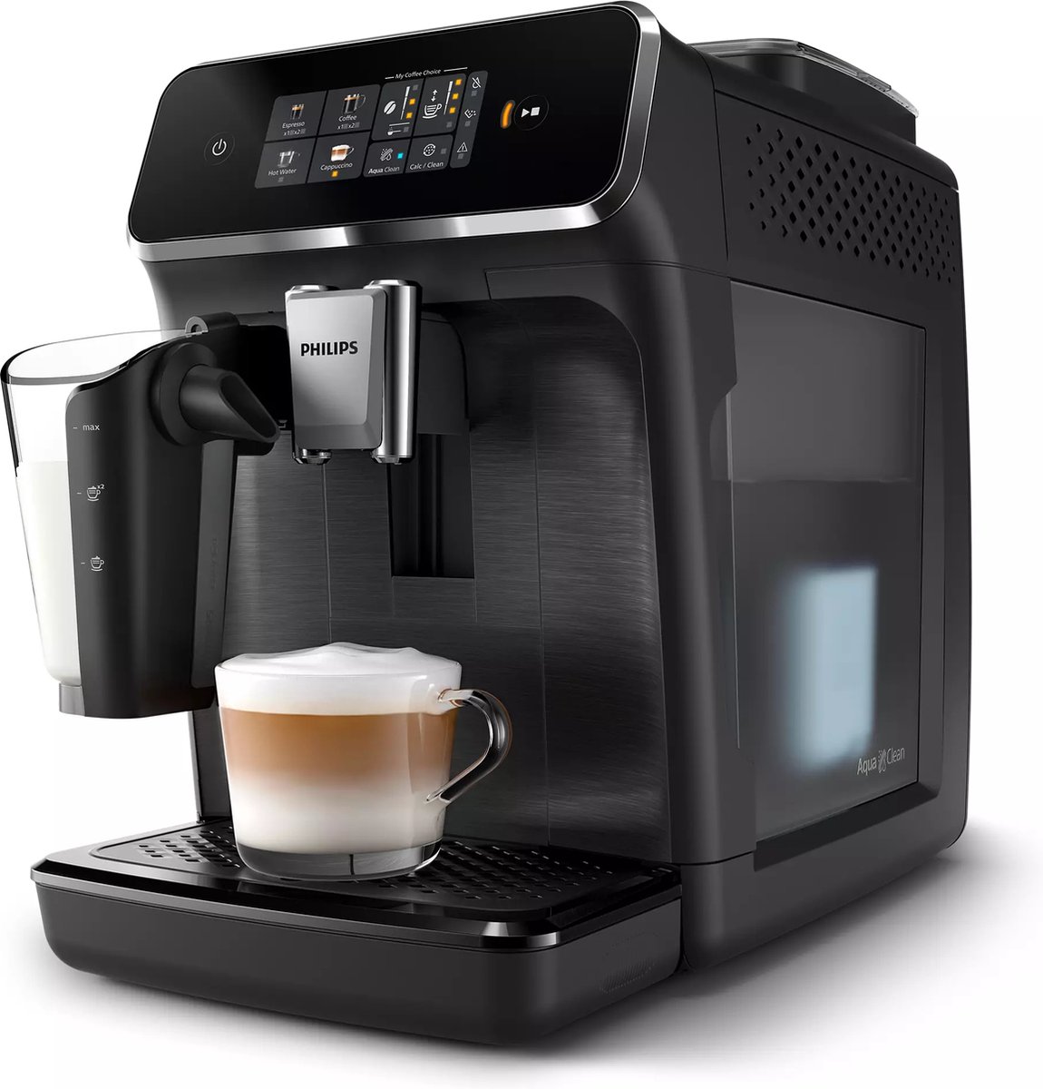 Wat vinden we goed aan de Philips EP2330/10 LatteGo 2300 Espressomachine Zwart