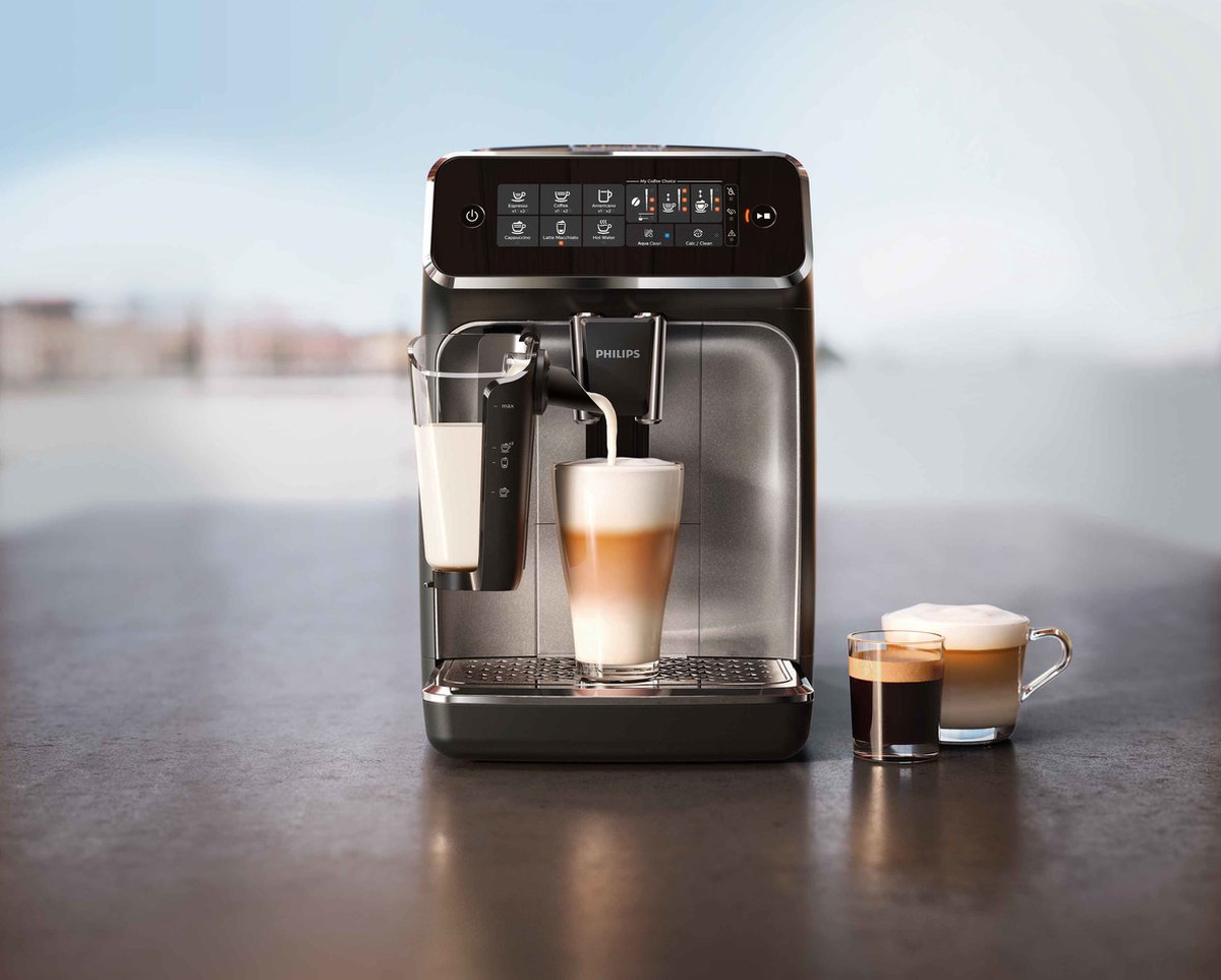 Philips EP3246/70 LatteGo 3200 Series Espressomachine Zwart/Zilver