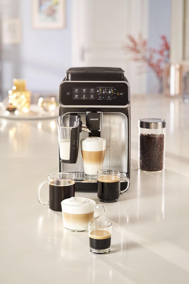 Philips EP3246/70 LatteGo 3200 Series Espressomachine Zwart/Zilver