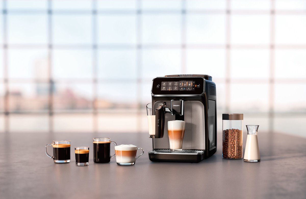 Philips EP3246/70 LatteGo 3200 Series Espressomachine Zwart/Zilver