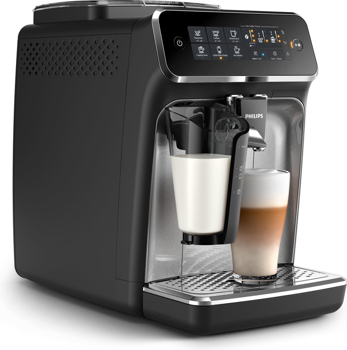 Philips EP3246/70 LatteGo 3200 Series Espressomachine Zwart/Zilver