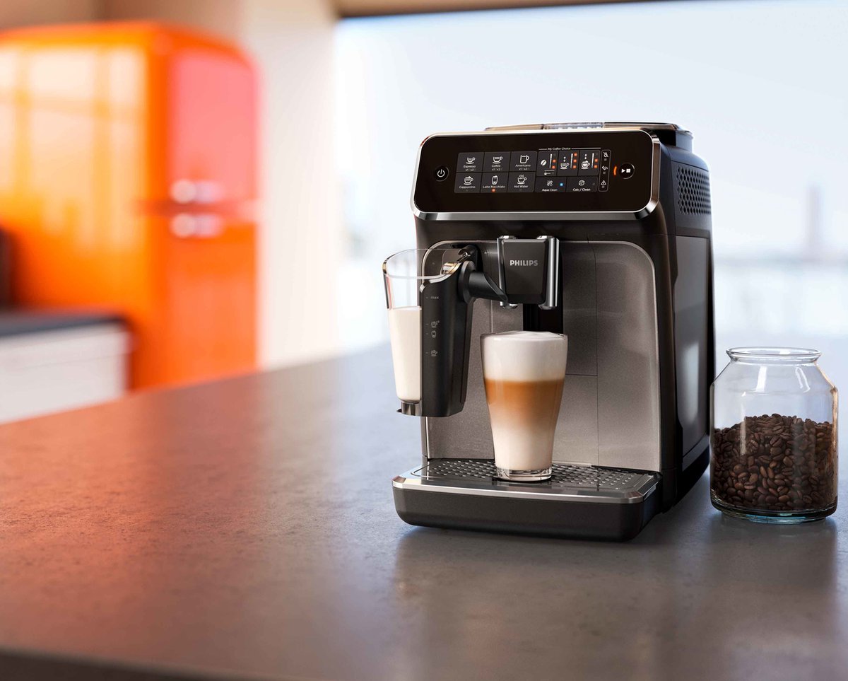 Philips EP3246/70 LatteGo 3200 Series Espressomachine Zwart/Zilver