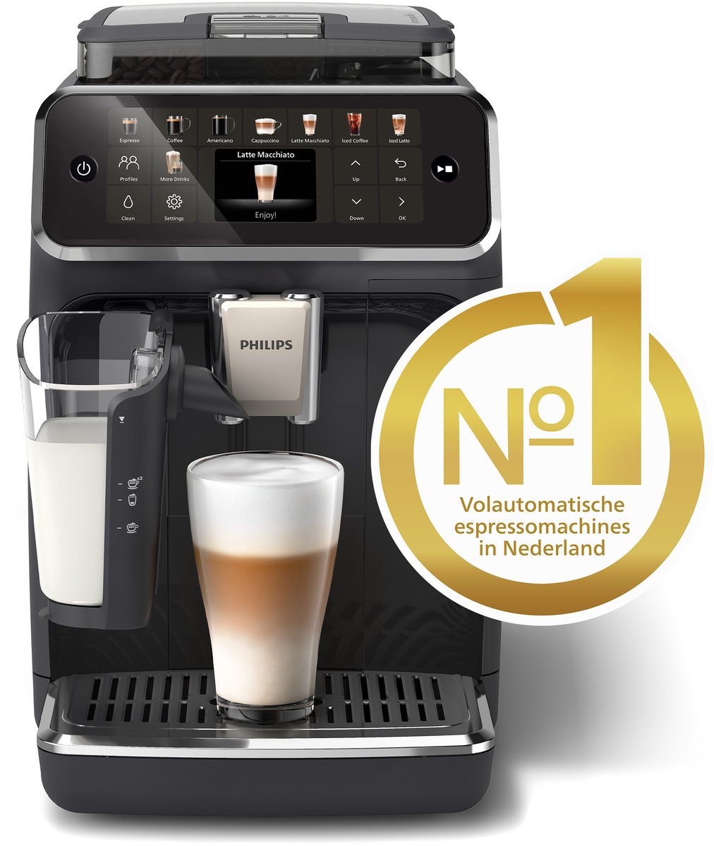 Philips EP5541/50 LatteGo 5500 Volautomatische Espressomachine Zwart