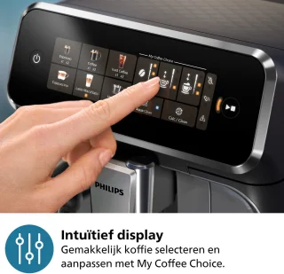 Philips LatteGo 3300 Series EP3349/70 Espressomachine Black Panthera