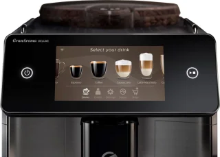 Philips Saeco GranAroma Deluxe SM6680/00 Espressomachine Zwart/RVS