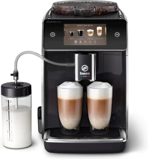 Philips Saeco GranAroma Deluxe SM6680/00 Espressomachine Zwart/RVS