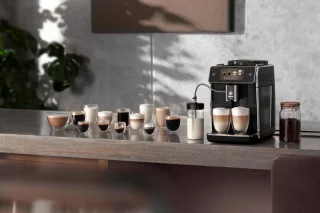 Philips Saeco GranAroma Deluxe SM6680/00 Espressomachine Zwart/RVS