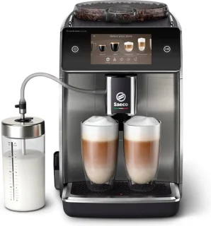 Philips Saeco GranAroma Deluxe SM6685/00 Espressomachine Zilver RVS