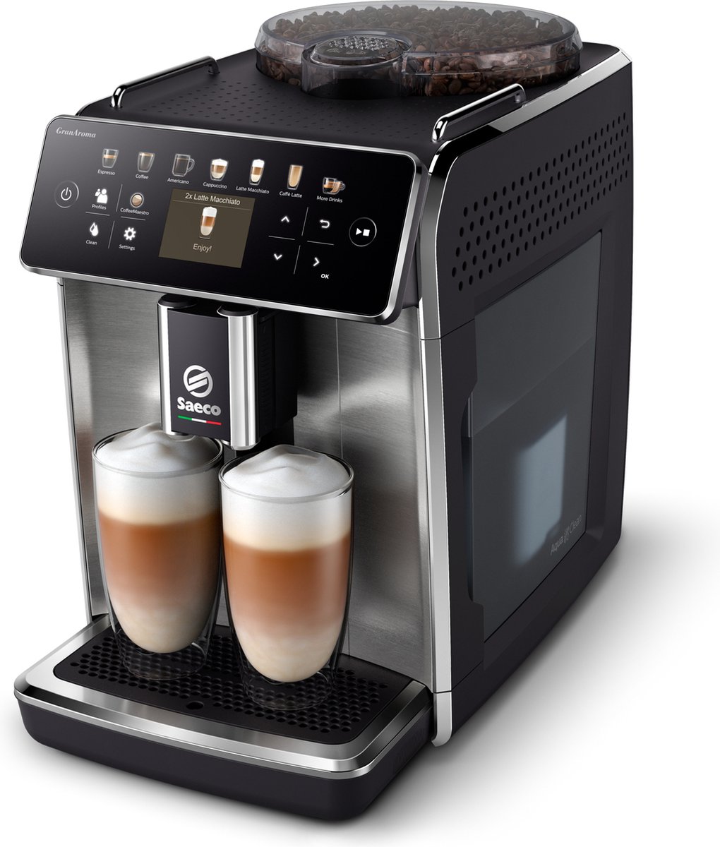 Philips Saeco GranAroma SM6585/00 Espressomachine Zilver