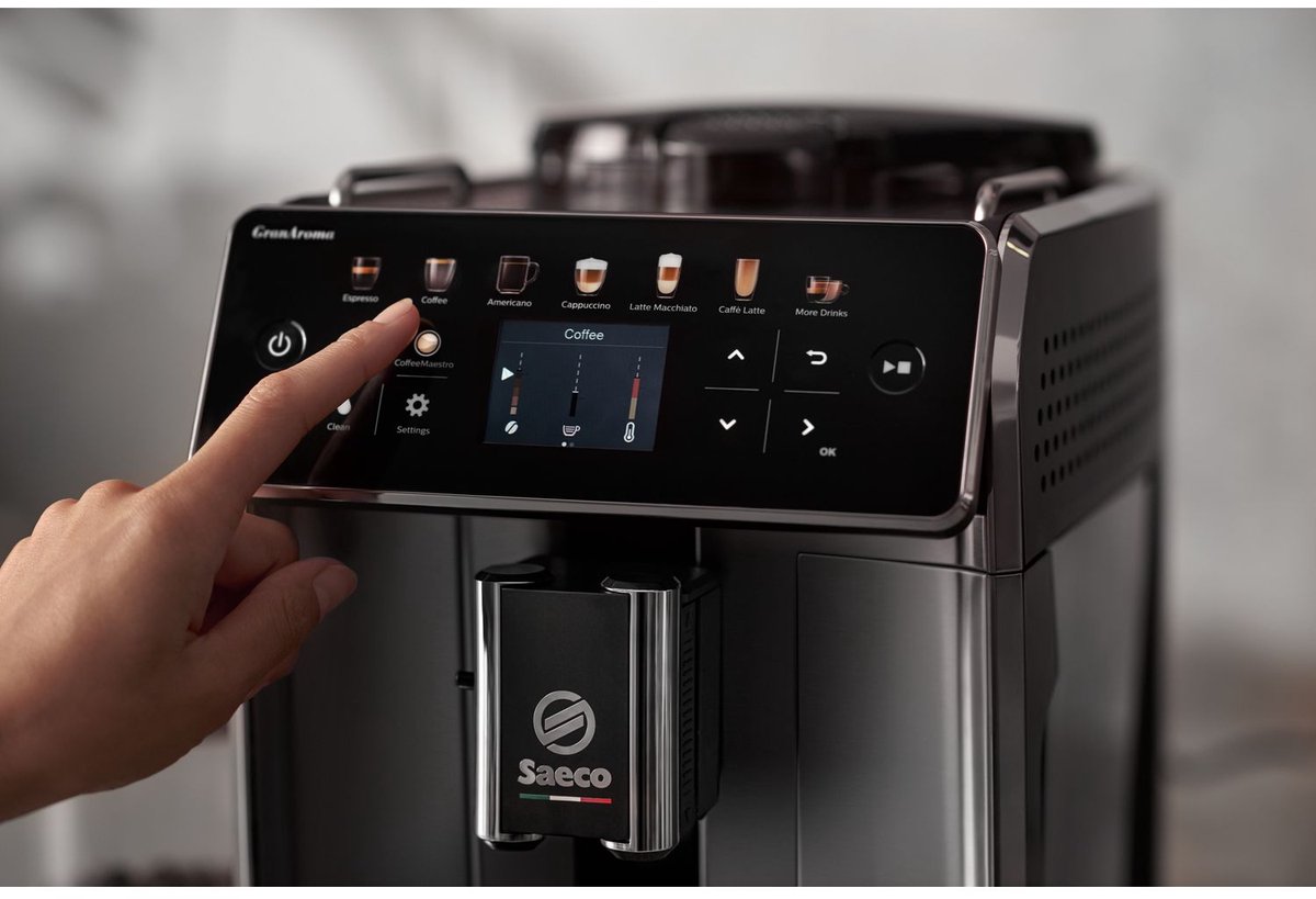 Philips Saeco GranAroma SM6585/00 Espressomachine Zilver