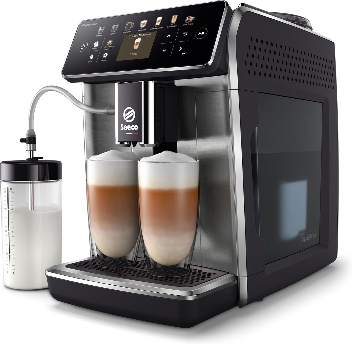Philips Saeco GranAroma SM6585/00 Espressomachine Zilver
