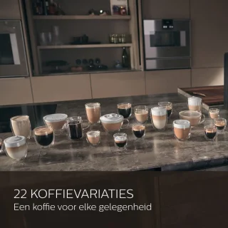 Philips Saeco Xelsis Deluxe SM8785/00 Espressomachine zwart zilver