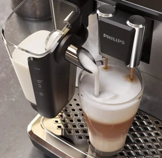 Philips Volautomatische Espressomachine Zwart/Zilver