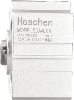 Pneumatische aluminium luchtcilinder 10x40 mm dubbelwerkend