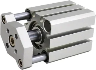 Robuuste 3‑stang pneumatische cilinder – 50 mm slag