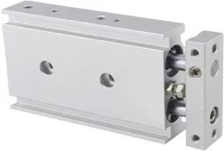 Pneumatische cilinder dubbele staaf dubbelwerkend 90 mm slag
