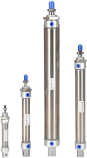 Pneumatische cilinder dubbelwerkend
