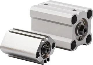 Pneumatische cilinder dubbelwerkend