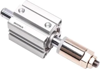 Pneumatische cilinder Ø25 mm - Zilver