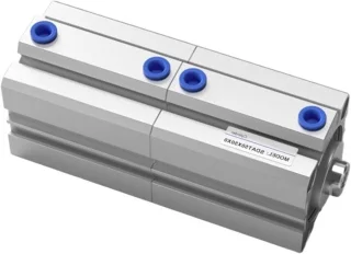 Pneumatische cilinder type duplex
