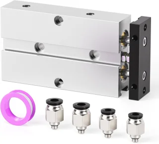 Pneumatische luchtcilinder 32×50 mm (dubbelwerkend)