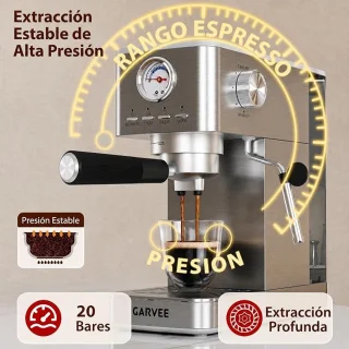 Portafilter espressomachine - zilver - 1300W