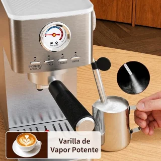 Portafilter espressomachine - zilver - 1300W