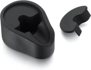 Portafilterhouder en aanstampstation - 58 mm - zwart
