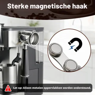 Portafilterhouder voor espressomachine en 3-in-1-koffiezetapparaat