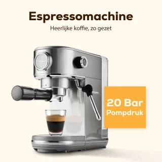 Pressario Handmatige Piston Espressomachine