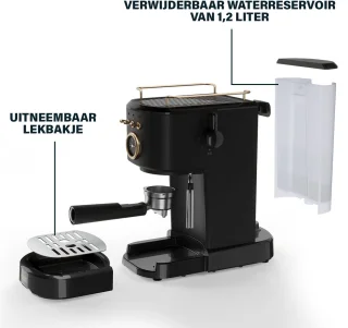 Princess 249417 Espresso machine zwart