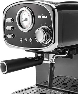 Wat vinden we goed aan de Prinz Retro Espressomachine