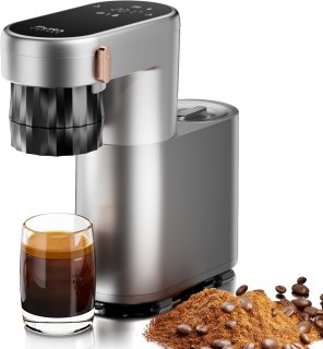 De Pura Coffee C1 Mini Espressomachine in één oogopslag