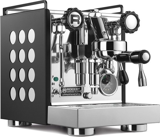 ROCKET ESPRESSO Appartamento Espressomachine Zwart/Wit