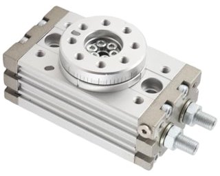 De Roterende pneumatische cilinder 15 mm 180° in één oogopslag