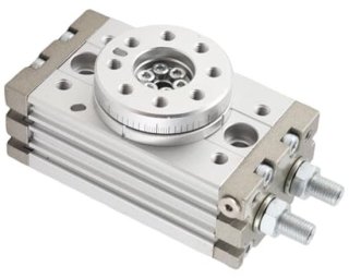 Compacte 180° roterende pneumatische cilinder — precies en duurzaam