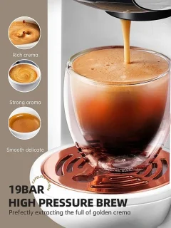 Rustive 5-in-1 Koffiemachine Wit