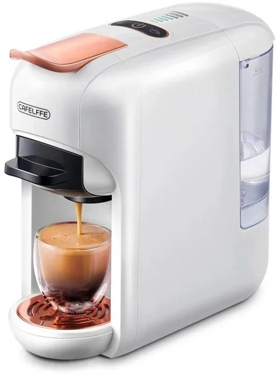 Rustive 5-in-1: Veelzijdigheid en snelheid in één compacte koffiemachine