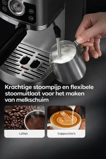 RVS Espressomachine - Filtermachine
