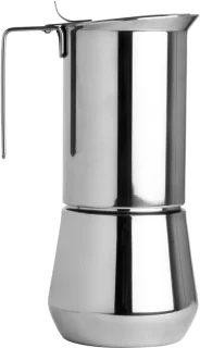 Rvs espressomachine voor 6 tassen