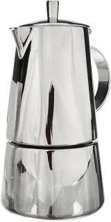 RVS Espressomaker 4-kops