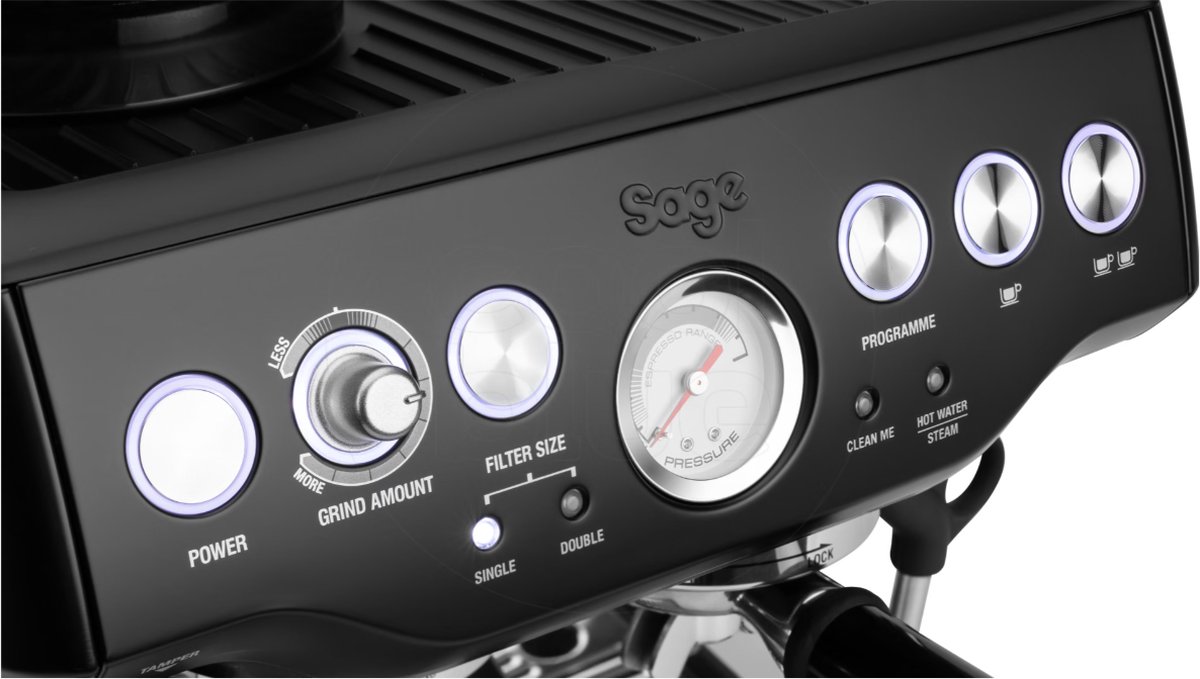 Wat vinden we goed aan de Sage Barista Express Espressomachine Mat Zwart
