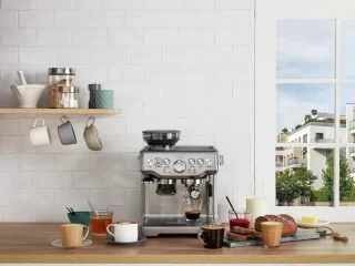 Sage Barista Express Pistonmachine RVS