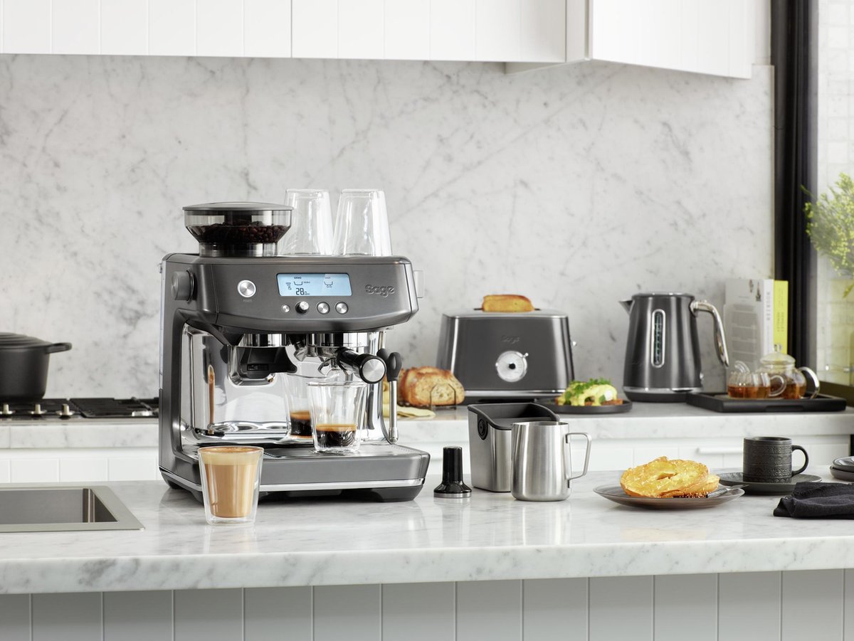 Wat vinden we goed aan de Sage Barista Pro Black Stainless Steel Espressomachine